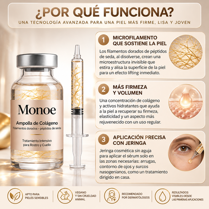 Monoe – Sérum Coreano con Efecto Lifting desde la Primera Aplicación