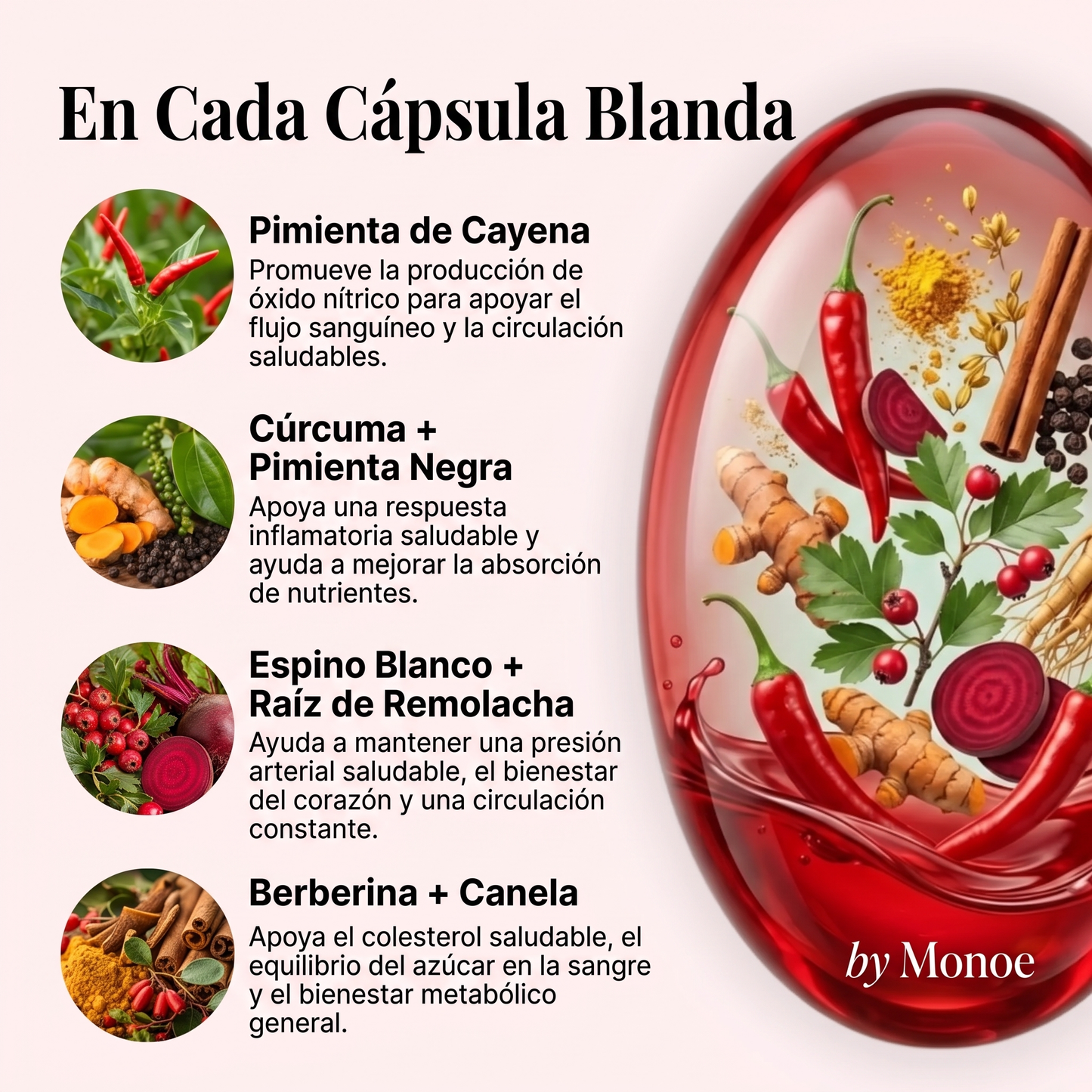 Cayena Activa 3000mg con Capsaicina | Fórmula Completa para la Circulación